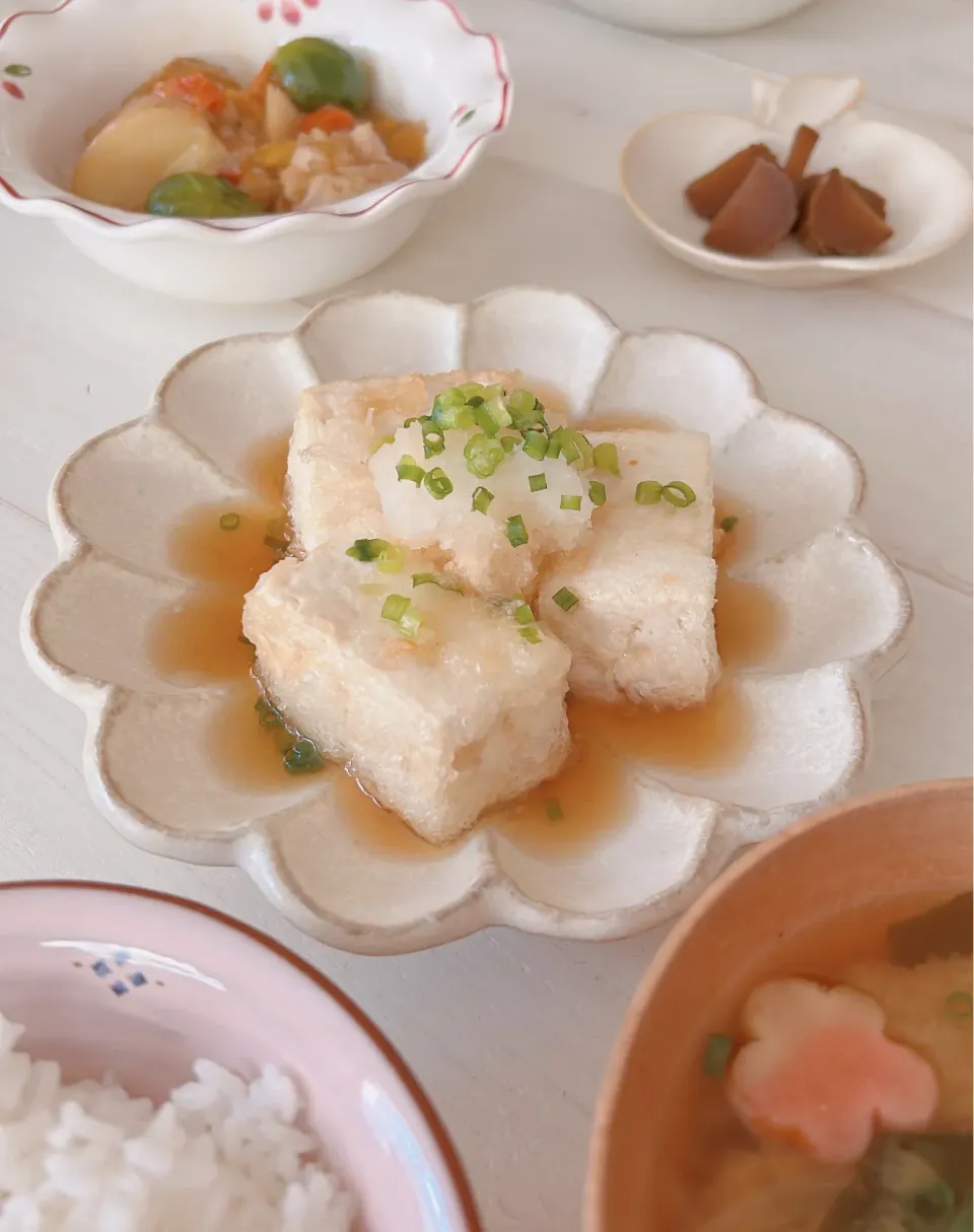 揚げ出し豆腐ෆ|party martyさん