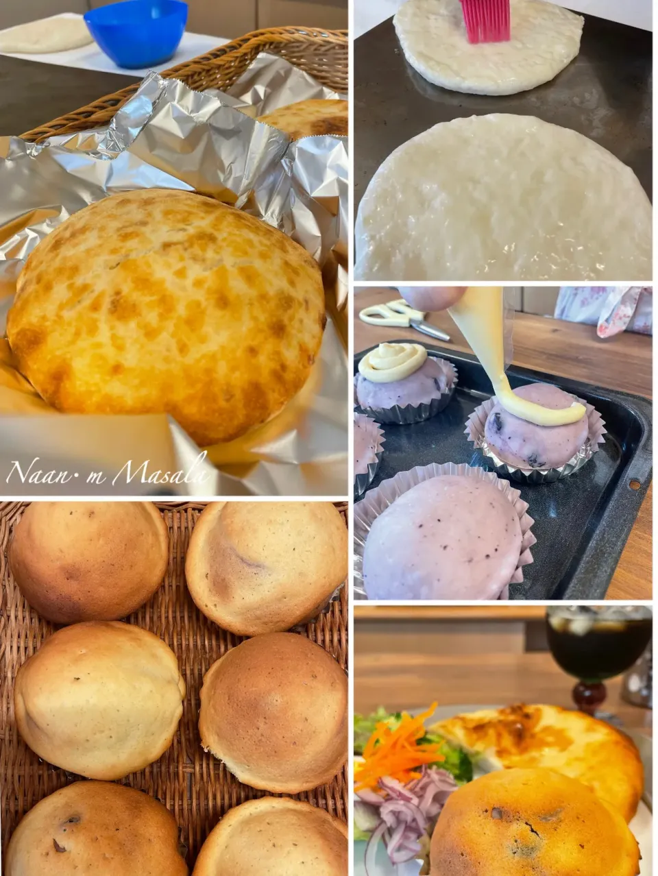 ナン・マサラ🫓
ブルーベリーロール🫐|yucca@さん