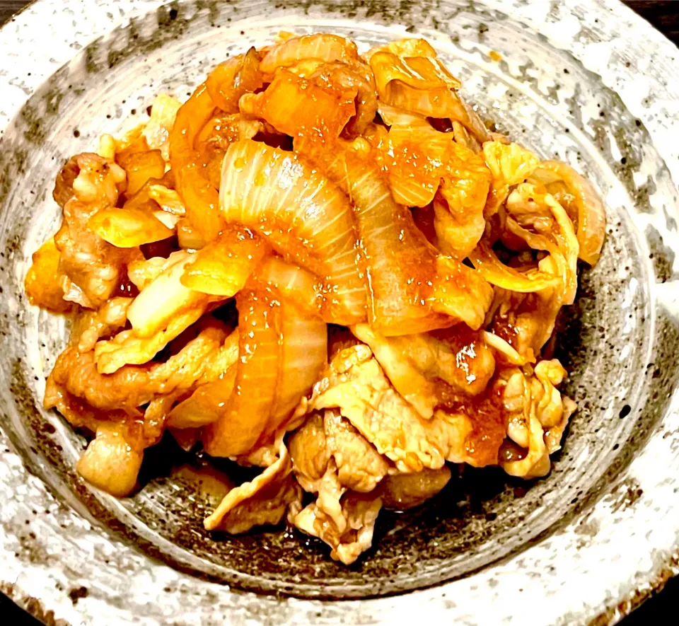 夕べのおつまみ③豚肉の生姜焼き|KANAさん