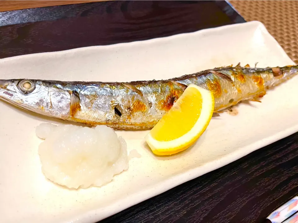 夕べのおつまみ⑤初✨秋刀魚塩焼き|KANAさん