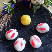 月見うさぎ ~薯蕷饅頭