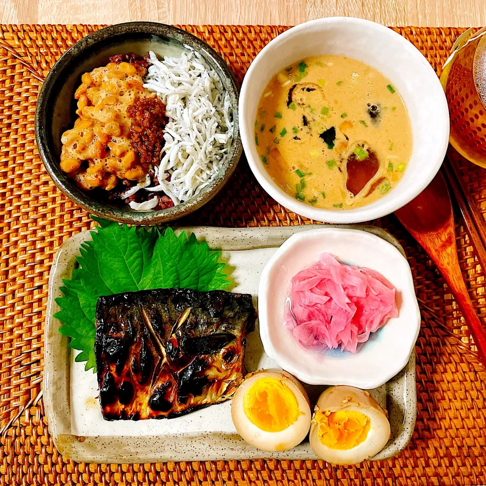 🐟昼【鯖の塩焼き】🐟|Laniさん