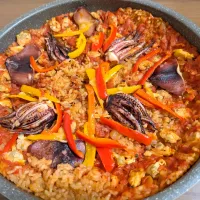 パエリア|はちみつポルコさん