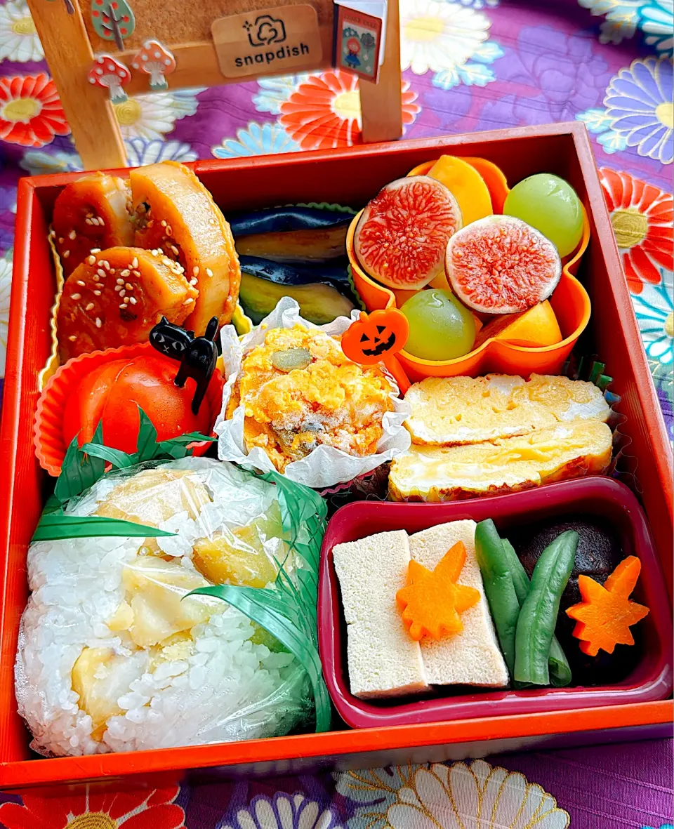 2025/10/06 糀美人熟甘つくねと栗ご飯のお弁当|Blueberry🫐さん