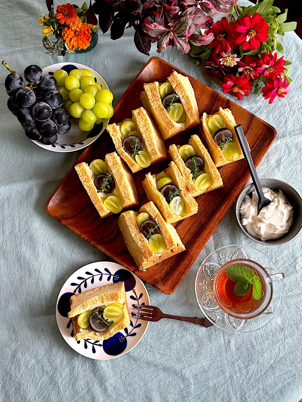 シフォンサンド🍇|Miki (^_−)−☆さん