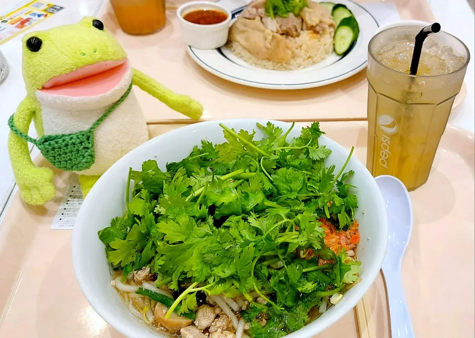 ティーヌンのタイ醤油ラーメン😋|きつねさん