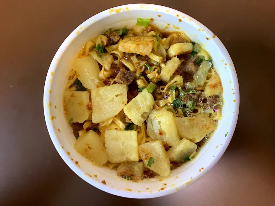 日清 カップヌードルカレー|ばーさんさん