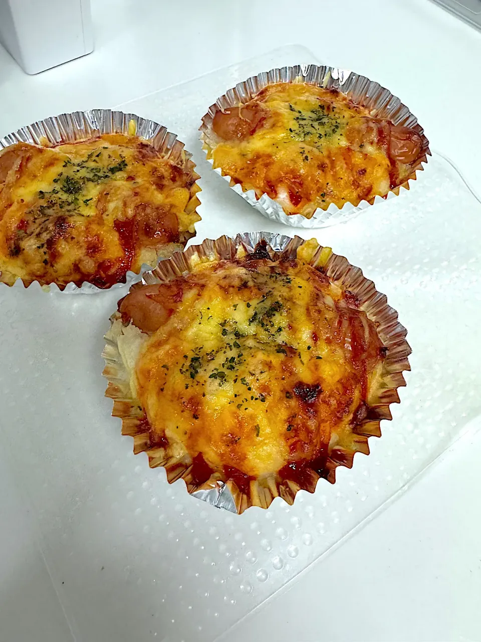 米粉でウインナーチーズパン|miyuさん