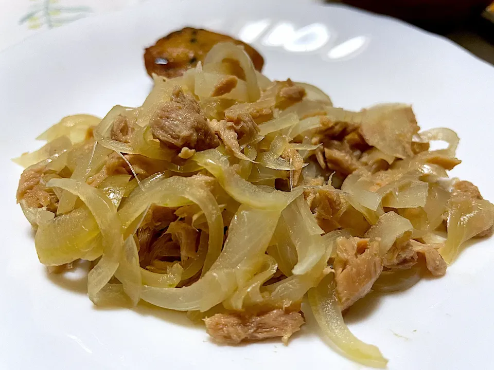 ツナと玉ねぎのレンジ煮|こいちさん