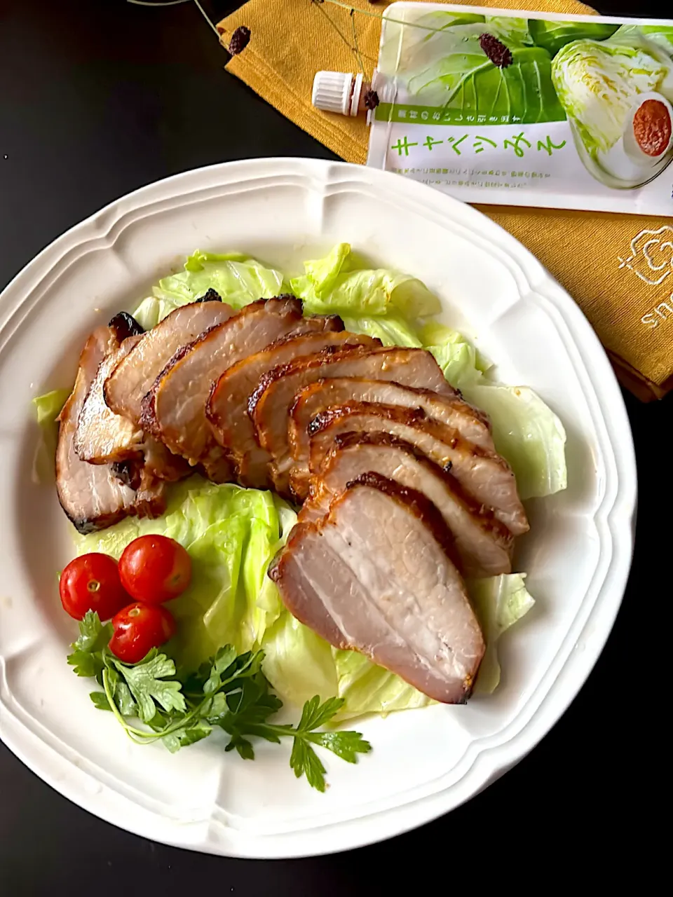 キャベツみそでローストポーク|とんちんさん