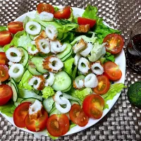 カボスドレッシング🥗サラダ|ちゃっぴ〜さん