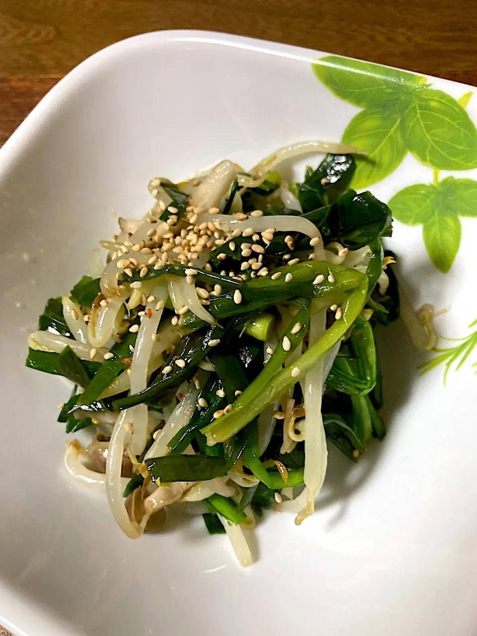 もやしとニラのナムル|ちいこさん