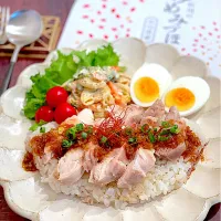 『ゆめみづほ』で美味しいカオマンガイ😋|AXさん