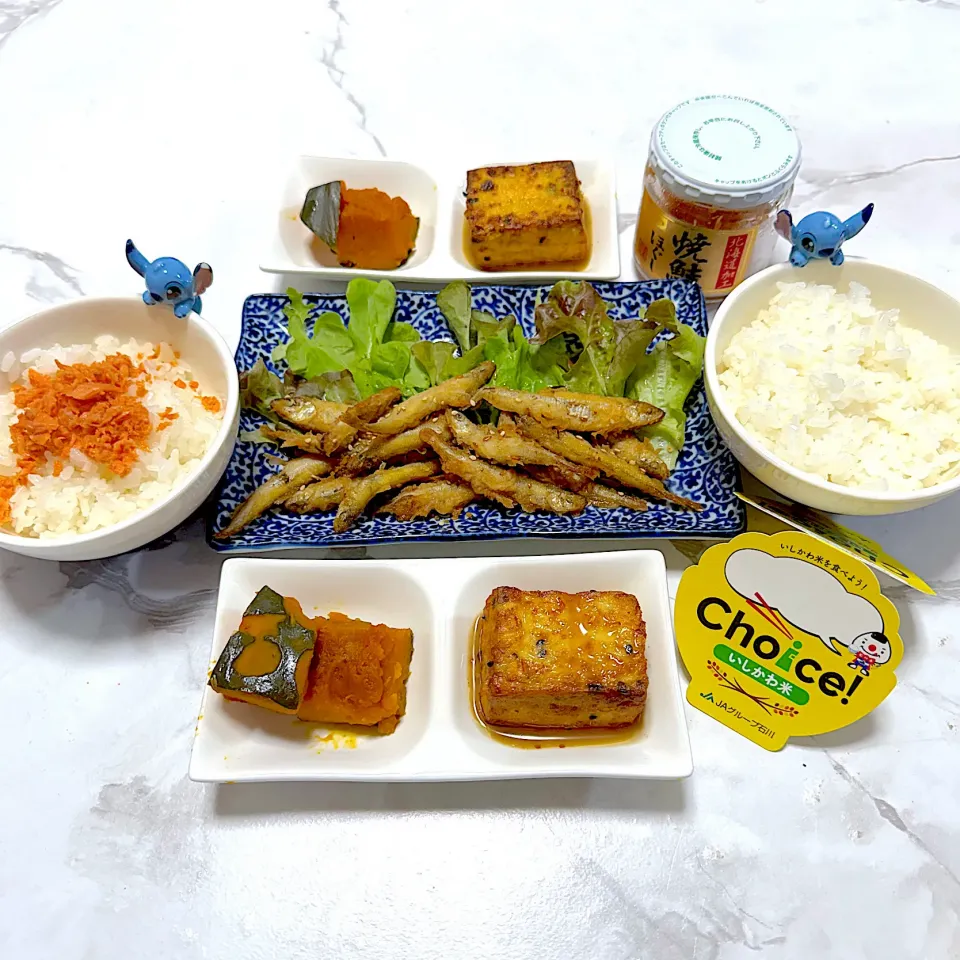 炊きたて新米ゆめみづほ夕ごはん🍚|Sakuraさん