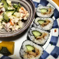 煮穴子が半額だったので巻いてみました😄👍|miimiさん