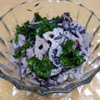 れんこんひじきサラダ|オーリーさん