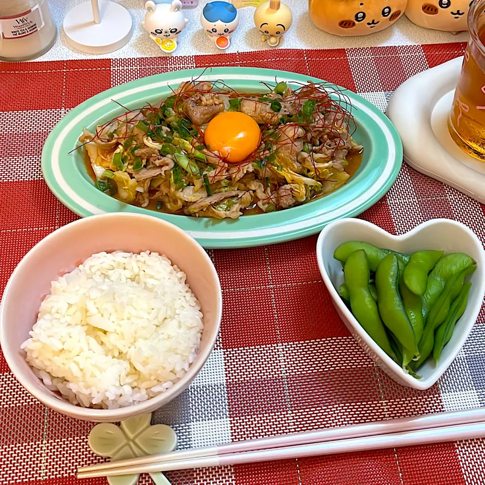 豚キムチ炒め|めいさん