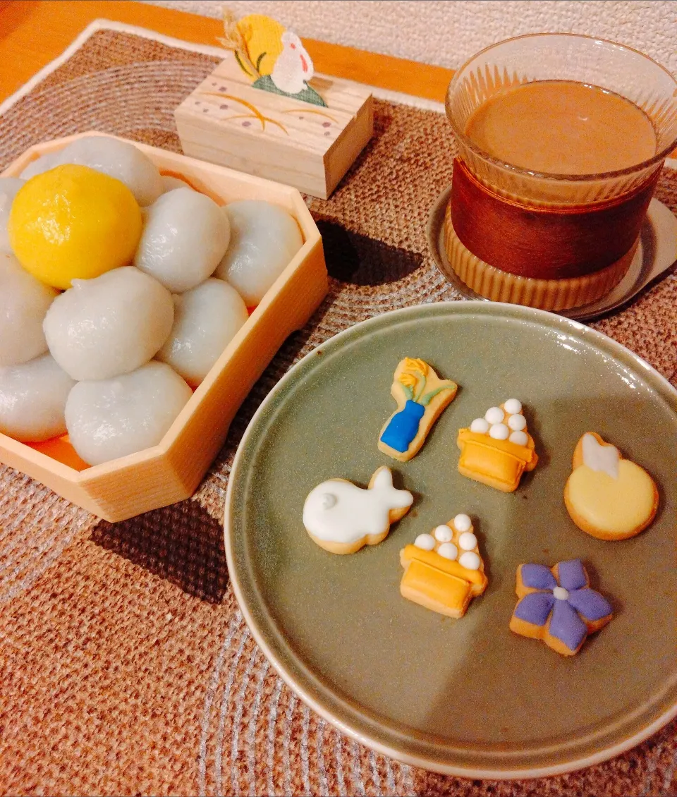 おやつ🌸お月見団子とお月見クッキー|samさん