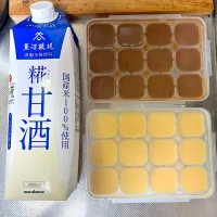 麹甘酒を使った一口アイス🍨|Ｍako☺︎さん