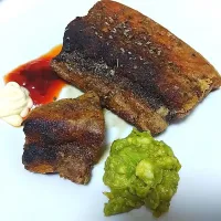 マグロのステーキ　ワカモレ添え|Mizkiさん