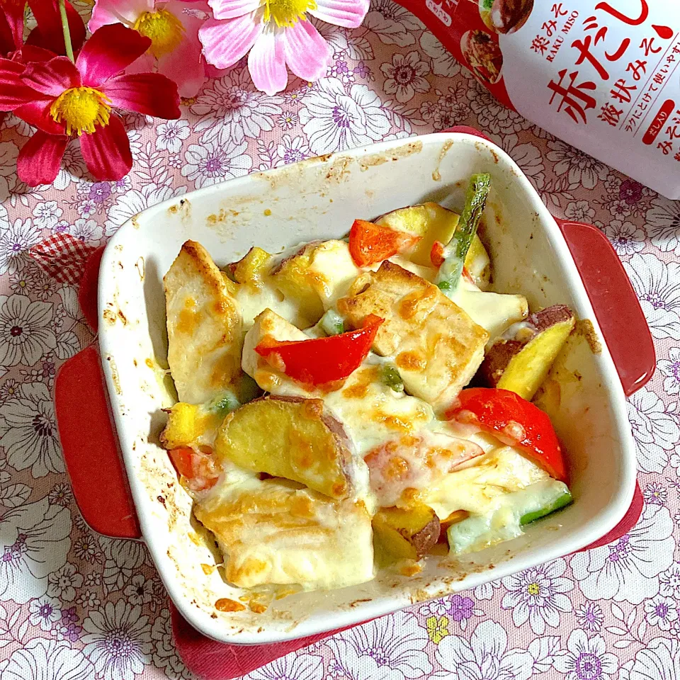 メカジキ🐟のみそマヨチーズ焼き🧀|ringonamaさん