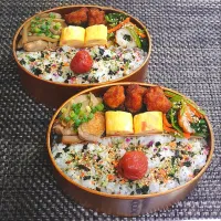 母とムスコのラブラブおソロ♪あっちもこっちもダブチキ弁当|からあげビールさん