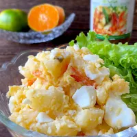 スパイシーポテトサラダ