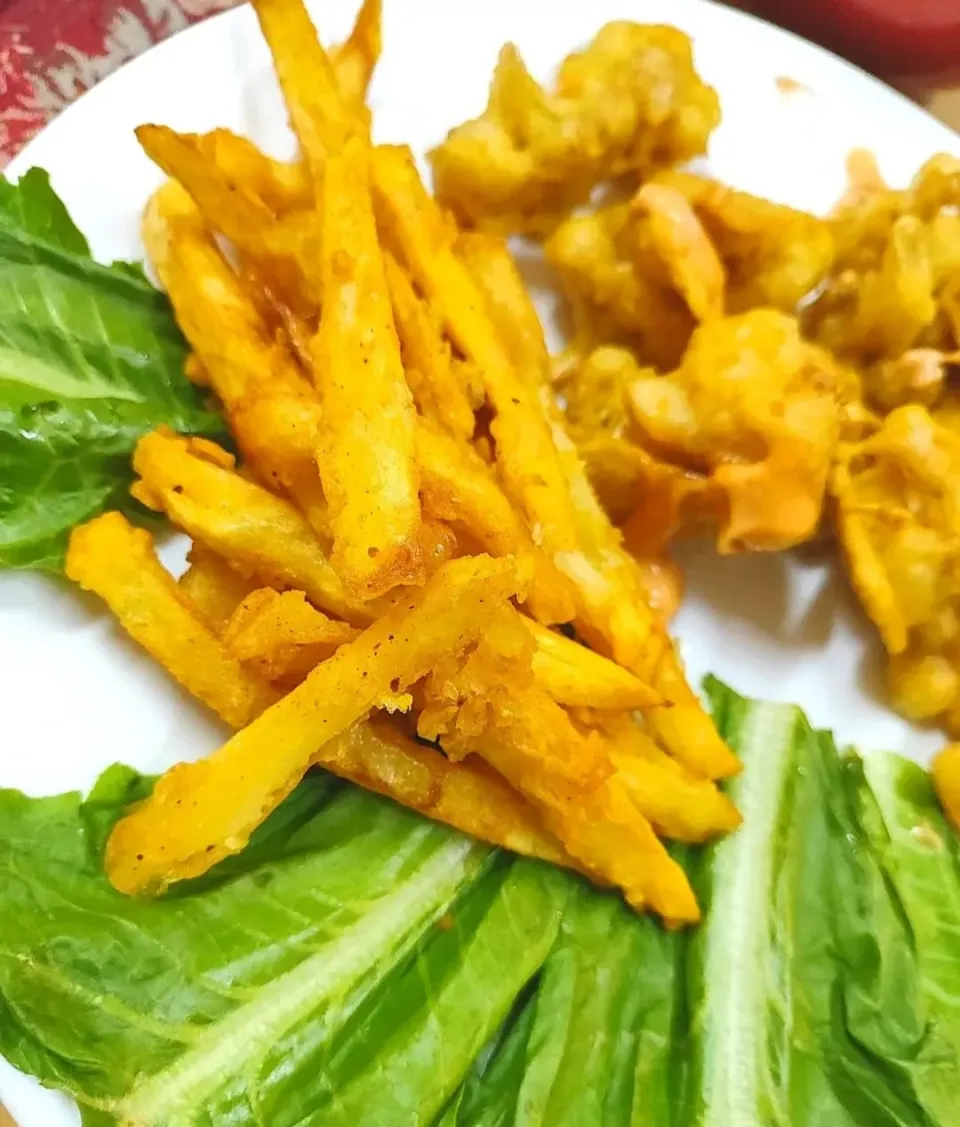 coated french fries|hinaさん