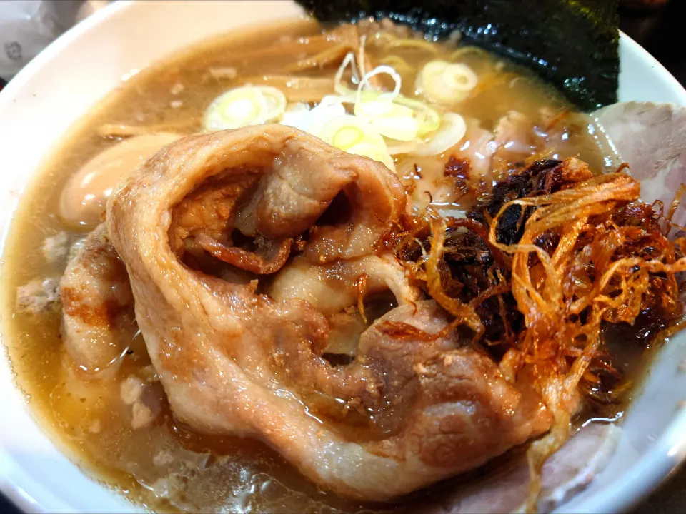 【毎週火曜日は店主気まぐれDay】
【食べログ ラーメン TOKYO 
百名店 2021~2024 選出】 
一条流がんこラーメン総本家 
分家四谷荒木町
日曜の剥き牡蠣12kgSPスープの
残りに月曜浅利11kgを加え、
定番食材を追った100用スープに
月曜の浅利11kgSP上品用スープ
の残りを合わせた大量浅利不純
スープの100ラーメン
 (1順目ver、1,200円) 
―麺半分100g (通常200g)
＋つけ玉 (がんこ/覆麺智/花木
共通メンバーカード提示で無料)
@四谷三丁目4分 
(JR新宿駅から徒歩25分)
25268
〈醤126塩43噌󠄀20タ9昆9出14F13
冷27混3つ2焼1ポ1〉
|大脇さん