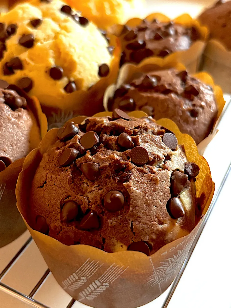 チョコチップマフィン🍫|みーしゃさん