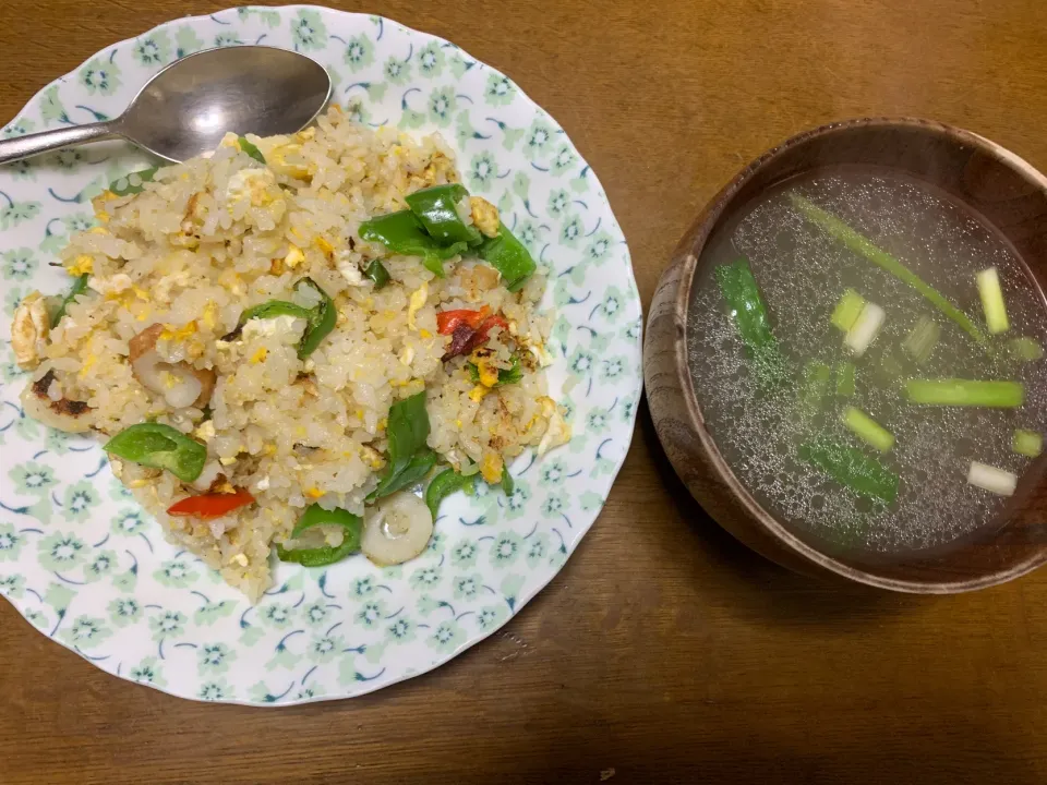 昼食　チャーハン|ATさん