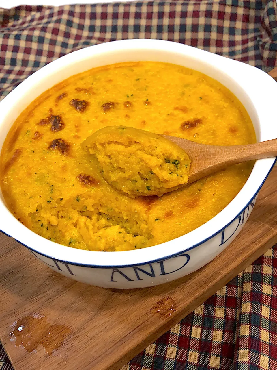 かぼちゃのプディング風焼き物🎃|うーくーちゃんさん