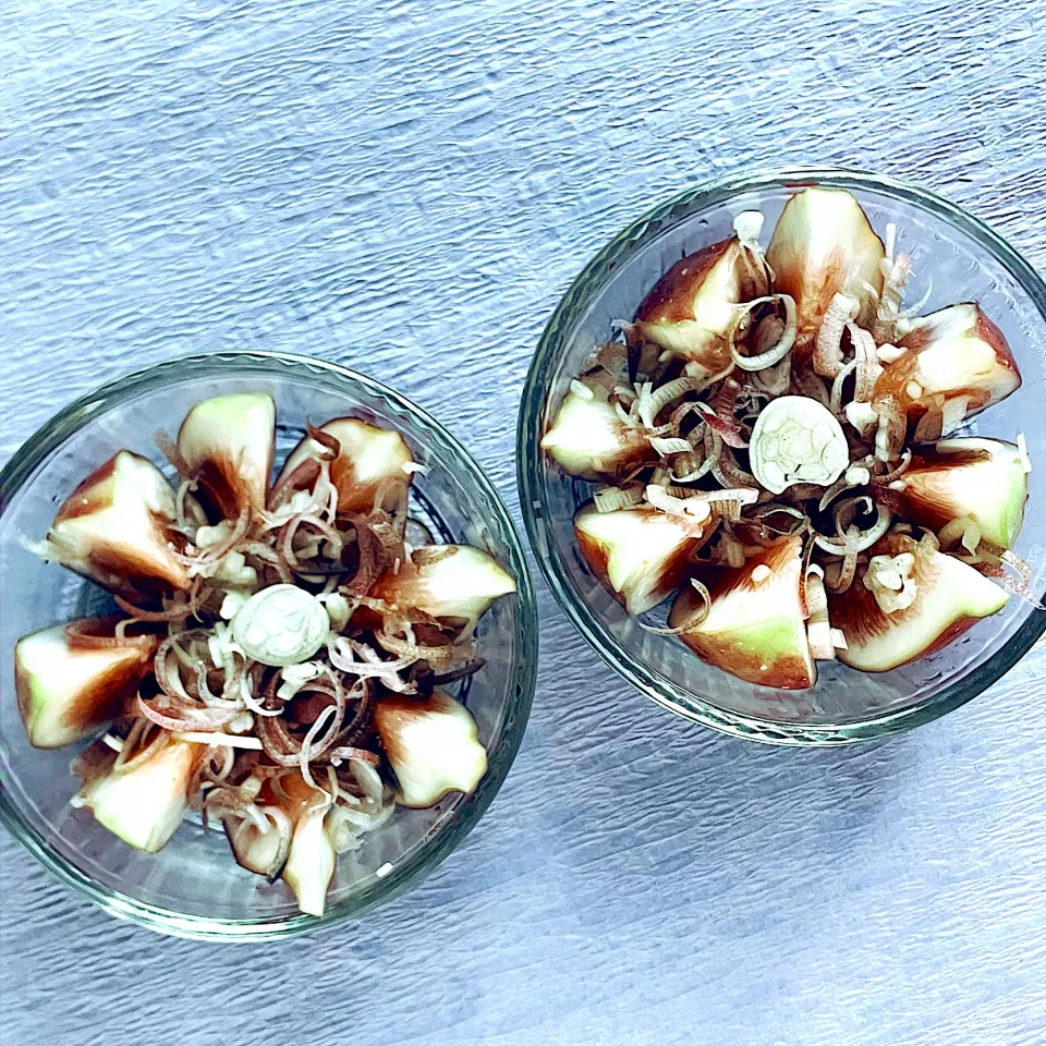 無花果と茗荷のサラダ|izoomさん