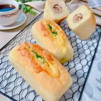 ツナマヨちくわミニ食パン|mai＊さん