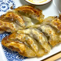 #焼き餃子|トリさん