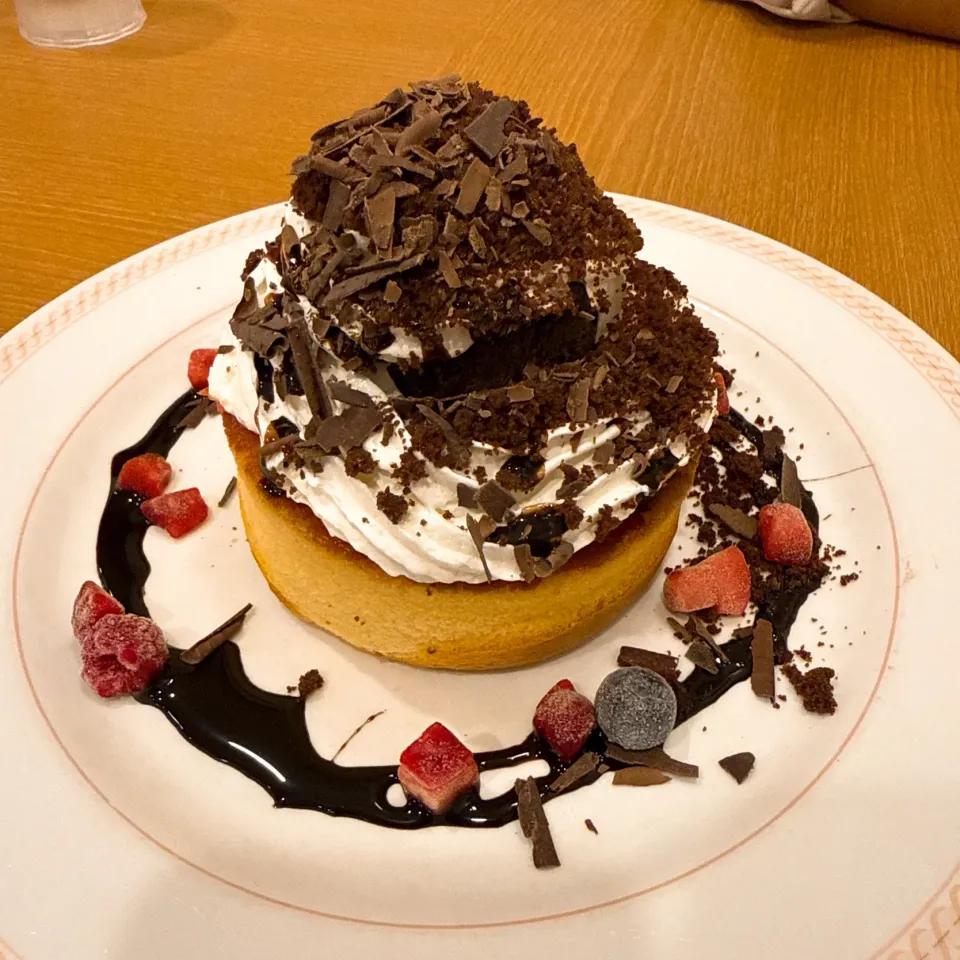 濃厚ショコラとベリーの窯焼きパンケーキ|r1990297さん