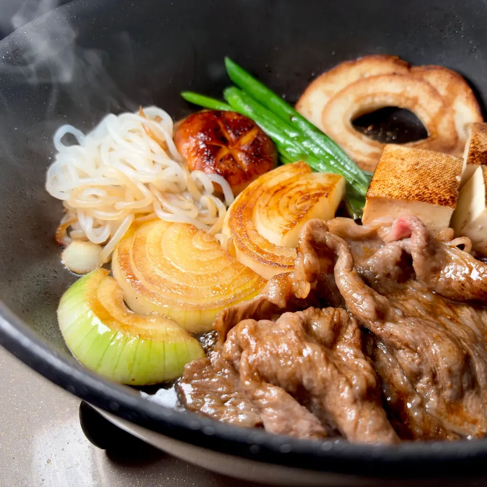 💫レシピ💫伊賀牛で基本のすき焼きを|biskesさん