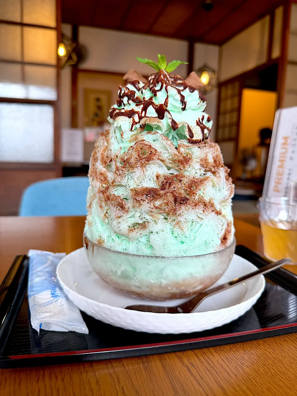 チョコミントかき氷🍧〜夏の思い出〜|ゆかりさん