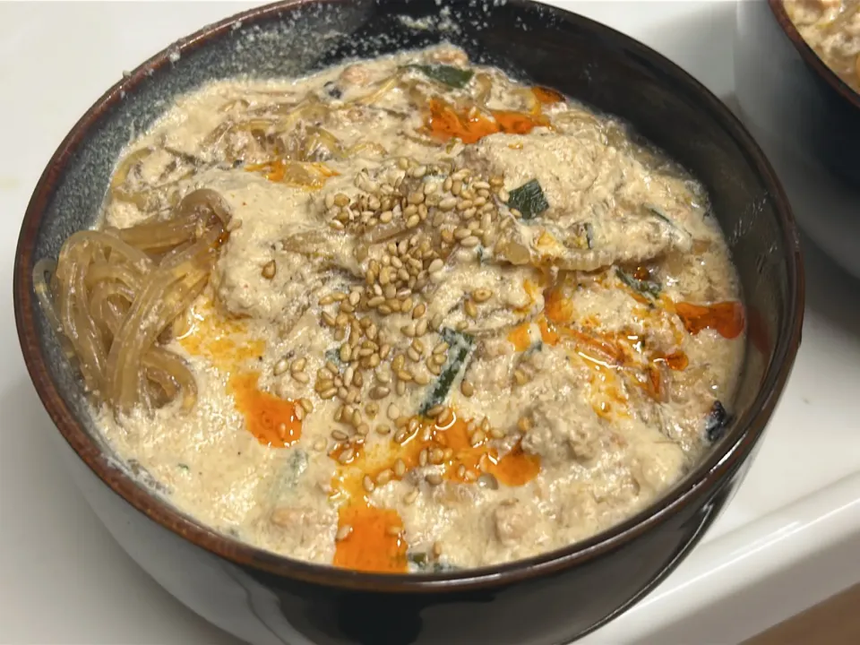 胡麻春雨　豆乳担々麺スープ|愛里パパさん