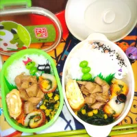 まぐろ煮付け弁当|238はるるるるさん