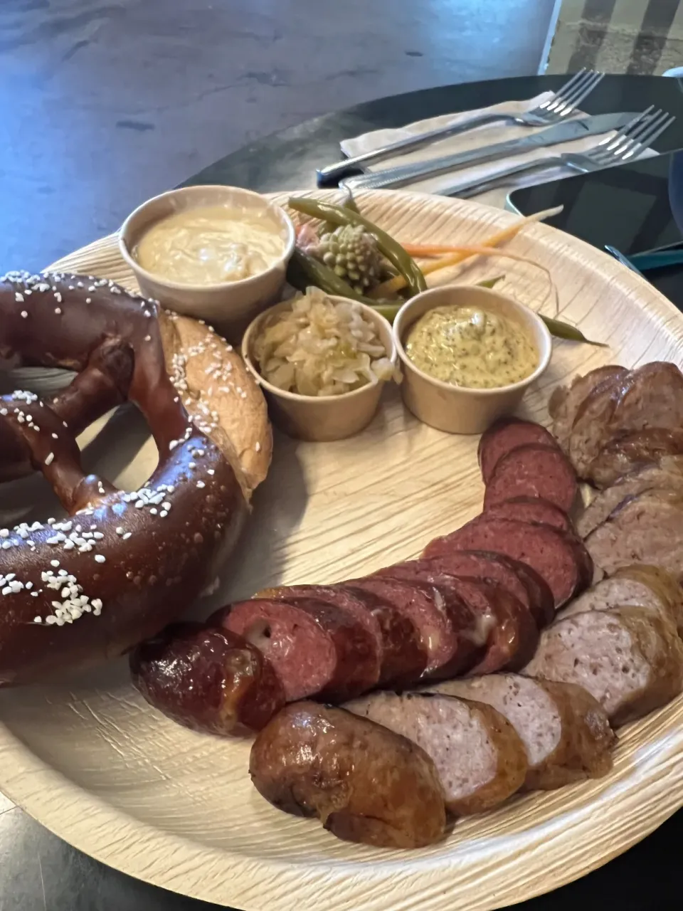 プリッツェルとソーセージ|norishioさん