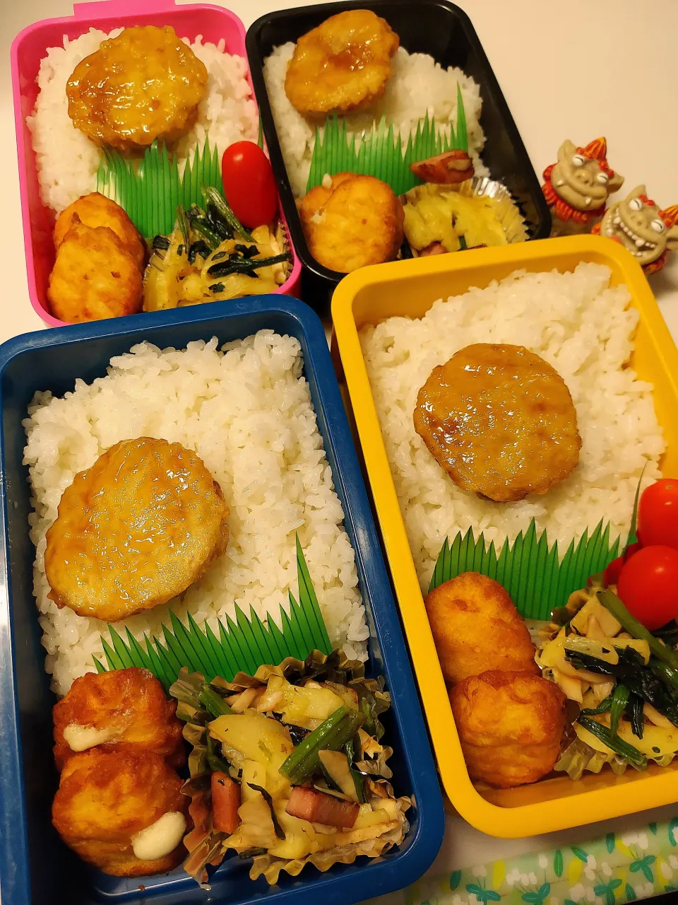 息子弁当､夫弁当､私弁当､娘弁当|みどりさん