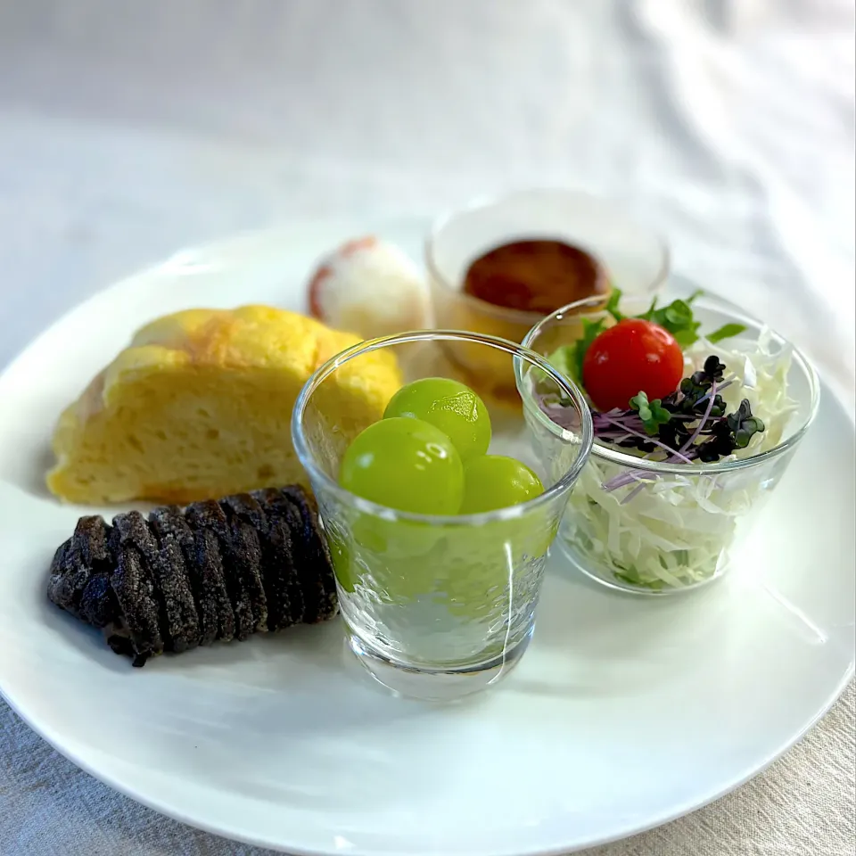 果物はグラスに|かっちゃん杉さん