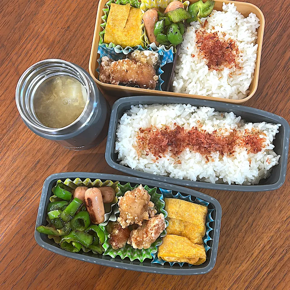 2025.10.8 高3息子、旦那弁当|こうれい母さん