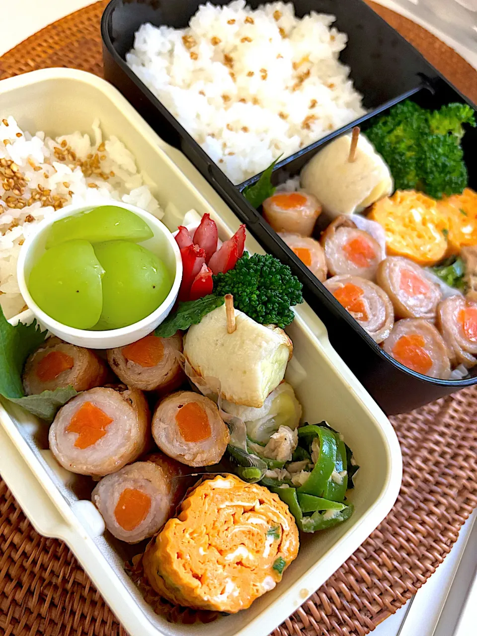 今日の娘、息子弁当|ようちゃんさん