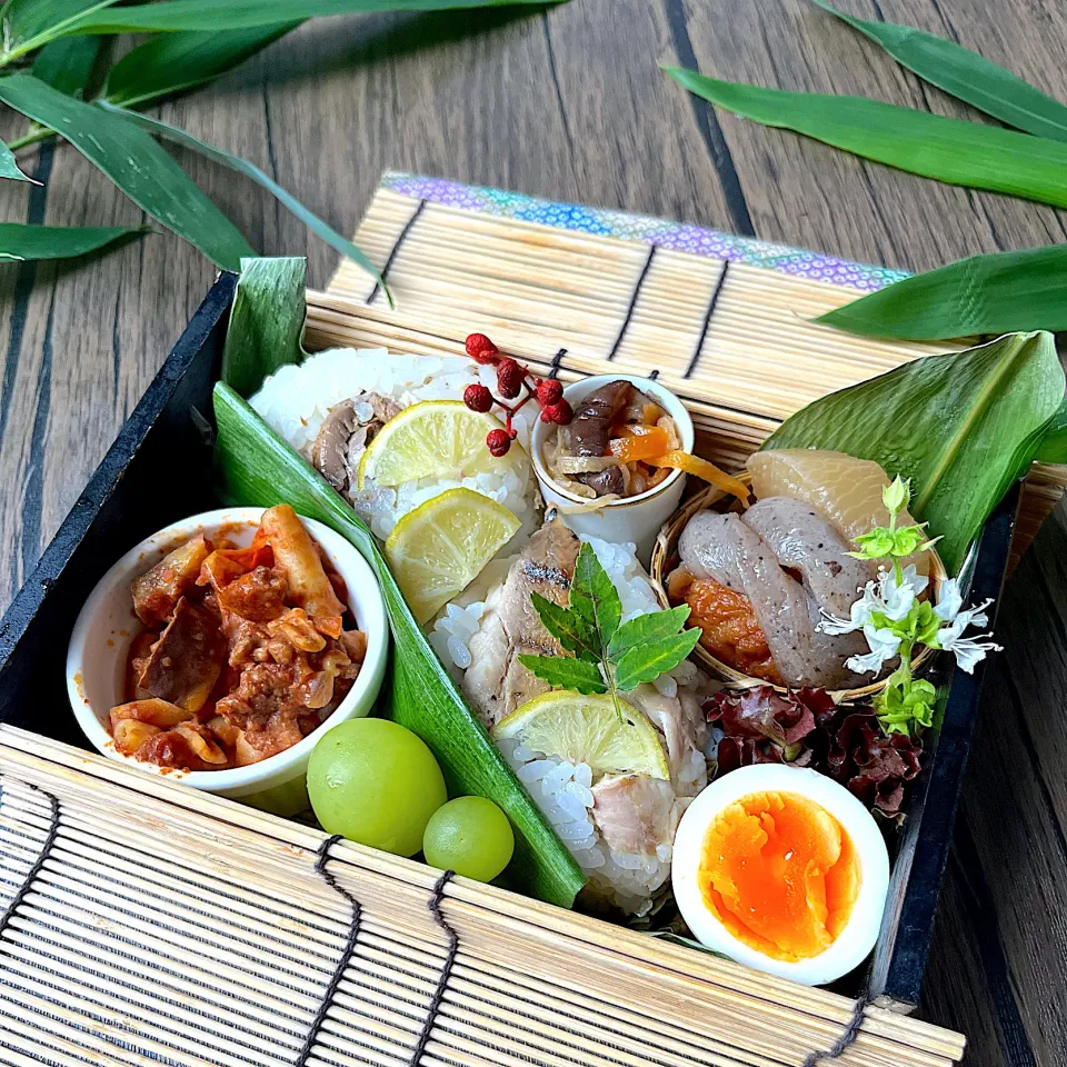焼き秋刀魚おにぎり|ひろこさん