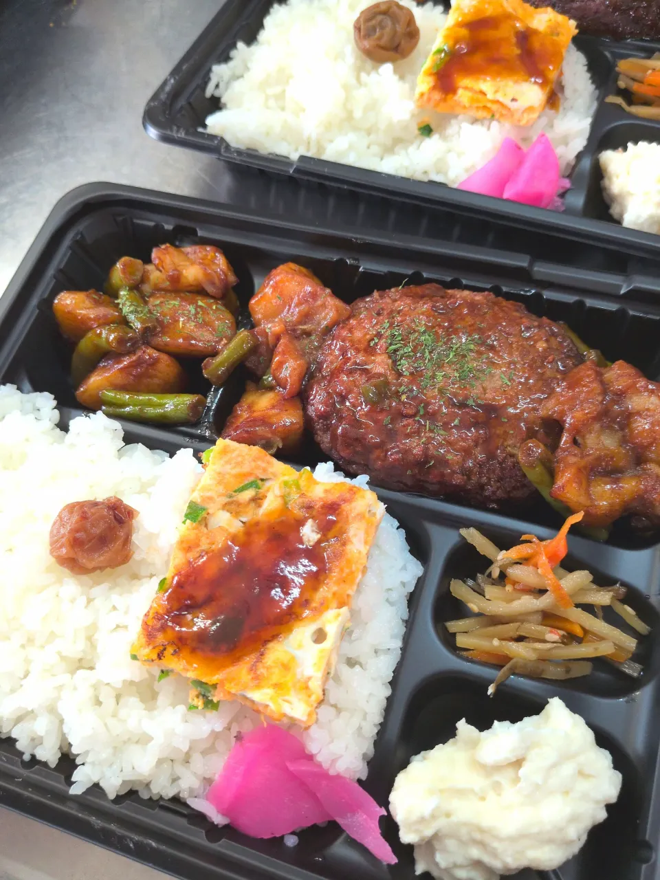 手作りハンバーグ弁当|景子さん