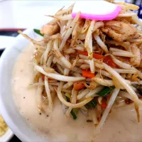 【10/13までの催事出展from群馬県】 
極濃湯麺フタツメ
濃厚タンメン (990円)
＋刻み大蒜/卸し生姜 (別皿、無料)
＠京王百貨店新宿店
シューイチ全国うまいもの博
25269
〈醤126塩43噌󠄀20タ10昆9出14
F13冷27混3つ2焼1ポ1〉