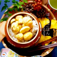 新米de栗ごはん|kukulutomo ❁𓎪 ⡱𓎩‎𐩢𐩺𓎪 ⡱さん