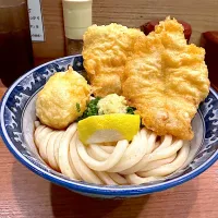 鶏玉天ぶっかけうどん🐔🥚|buhizouさん